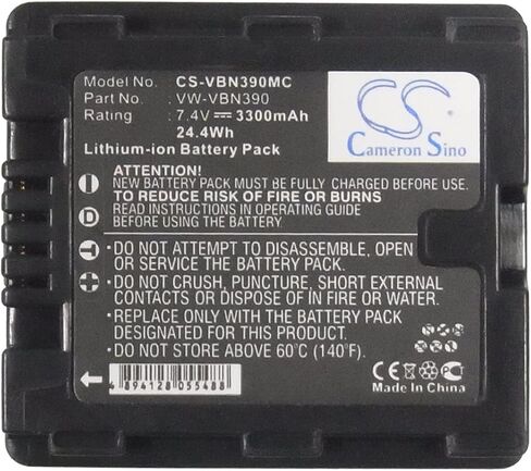 VI Vintrons 3300mAh بطارية لـ Panasonic HDC-TM900 ، HDC-HS900 ، HDC-SD900 in Saudi Arabia