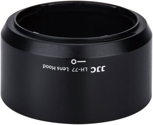 JJC HB-77 HOSEBLAING LENS HOOD و 2-pack 58 مم غطاء رأس العدسة الأمامية لـ Nikon AF-P DX NIKKOR 70-300MM F/4.5-6.3G ED VR ، NIKON AF-P DX NIKKOR 70-300MM F/4.5-6.3G ED ED ON NIKON D3500 D3400 D56 in Kuwait