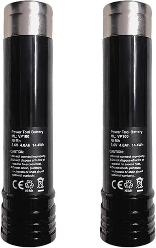 ترقية 3.6V 4000MAH NI-MH بطارية لـ Black & Decker Versapak GALD VP105 VP110 VP130 VP142 VP143 VP100C VP105C VP110C VP7240 بطاريات الطاقة in Kuwait
