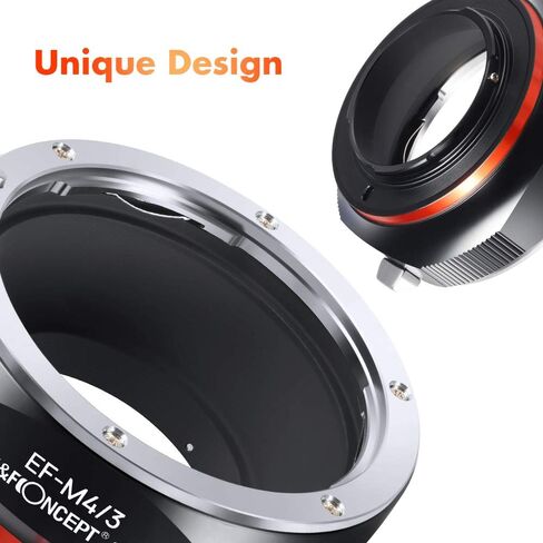 EOS-M4/3 Lens Adapter + Dual-Purpose Lens Pouch Bag in Saudi Arabia
