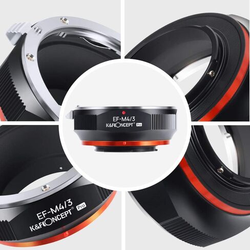 EOS-M4/3 Lens Adapter + Dual-Purpose Lens Pouch Bag in Saudi Arabia