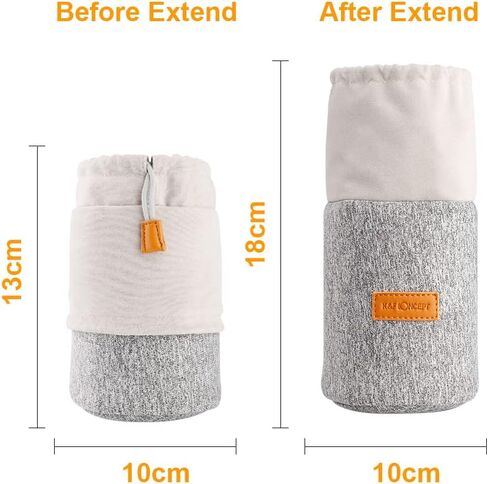 EOS-M4/3 Lens Adapter + Dual-Purpose Lens Pouch Bag in Saudi Arabia