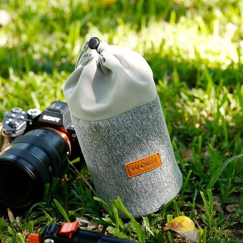 EOS-M4/3 Lens Adapter + Dual-Purpose Lens Pouch Bag in Saudi Arabia