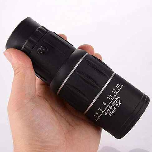 مناظير عالية الطاقة - تلسكوب أحادي 16 × 52 مع Compass & Phone Clip ، ترايبود مدرج للتخييم في الهواء الطلق ، والاستخدام الداخلي/الخارجي in Saudi Arabia