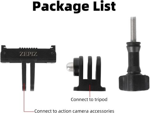 Quick Release Adapter for DJI Osmo Action 5 Pro, Magnetic Mount with 1/4" Tripod Adapter Compatible with DJI Osmo Action 5 Pro, Osmo Action 4, and Osmo Action 3 in Saudi Arabia