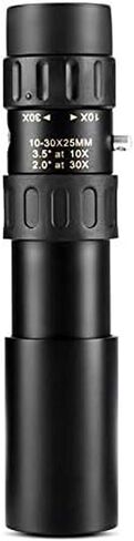Original Binoculars 10-30x25 Zoom Monocular Telescope - Pocket Hunting Optical Prism Scope, No Tripod Included in Saudi Arabia