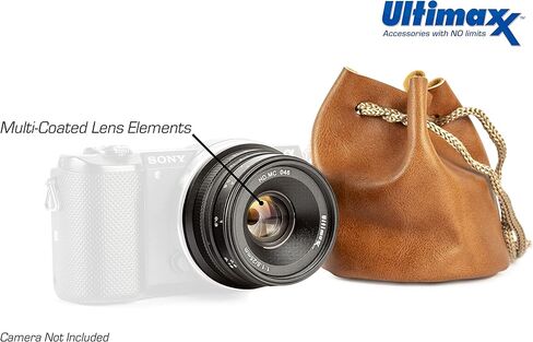 Ultimaxx 25mm f/1.8 مجموعة العدسات اليدوية لـ Sony FS7 ، FS7M2 ، FS5 ، FS5M2K ، A9 ، A99II ، A7 ، A7II ، A7R ، in Saudi Arabia