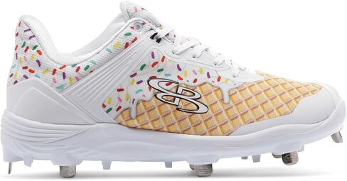 Boombah Viper Women's Metal Cleat - Ice Cream Pitching Toe - خيارات ألوان متعددة - أحجام متعددة in Kuwait
