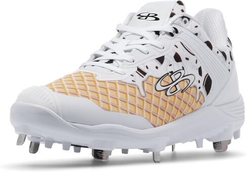 Boombah Viper Women's Metal Cleat - Ice Cream Pitching Toe - خيارات ألوان متعددة - أحجام متعددة in Kuwait