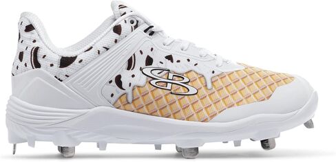 Boombah Viper Women's Metal Cleat - Ice Cream Pitching Toe - خيارات ألوان متعددة - أحجام متعددة in Kuwait