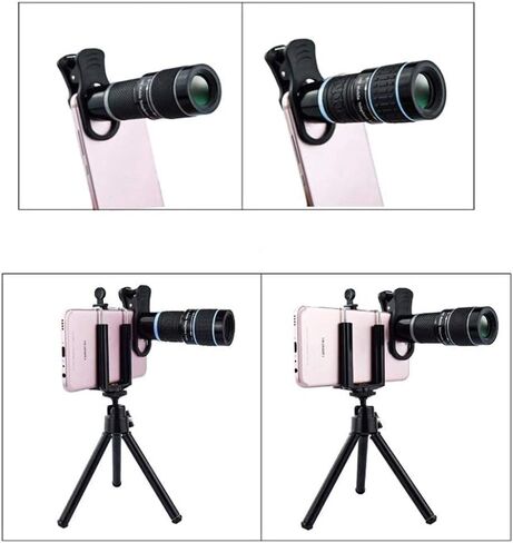 Binoculars 18x Telescope BAK4 Phone Lens Monocular Outdoor Concert Camping Monocular 10.5x3.5cm Suitable for Outdoor Travel and Play in Saudi Arabia