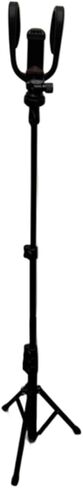 Tennis Pickleball Baseball & Content Creator Fence Mount – Compatible with Smartphones, Action Cameras for Sports, Adventure & Fun, Dual Pliable Hooks for Easy Adjustment & Stability, Extends to 5 ft in Saudi Arabia