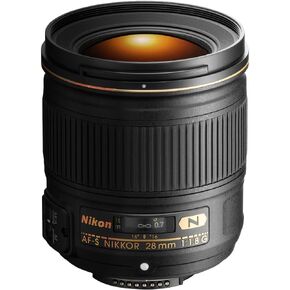 Nikon AF FX Nikkor 28mm f/1.8g عدسة رئيسية واسعة الزاوية مع التركيز التلقائي لكاميرات Nikon DSLR (متجددة) in Kuwait