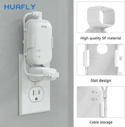 Huafly Wall Mount for Blink Sync Module Core Outdoor & Indoor Blink Sync Module Mount No Drilling No Messy Bblink Sync Mount (MODULE MOUNT) in Kuwait