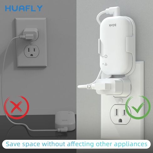 Huafly Wall Mount for Blink Sync Module Core Outdoor & Indoor Blink Sync Module Mount No Drilling No Messy Bblink Sync Mount (MODULE MOUNT) in Kuwait