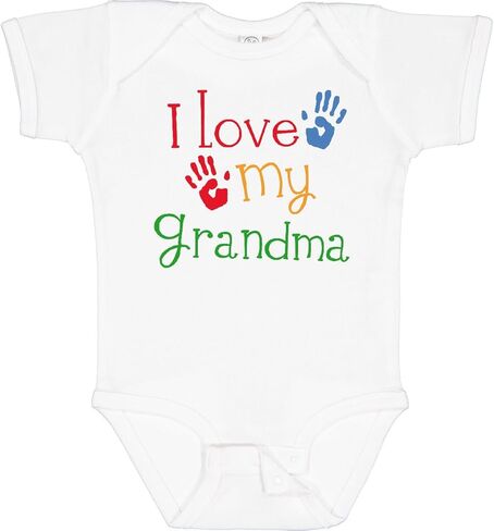 inktastic I Love My Grandma Baby Bodysuit in Kuwait