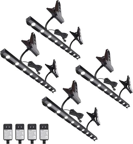 Yescom Instahibit LED Light Adjustable for Retractable Banner Stand Trade Show Exhibition Booth 4 Packs in Kuwait