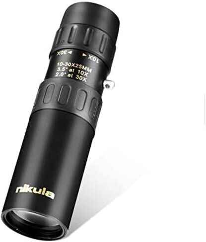 مناظير محمولة عالية الطاقة 10-30x25 تكبير الجيب النطاق البصري بنطاق BAK4 PRISM التركيز المزدوج لمشاهدة الطيور ، والتخييم ، والمشي لمسافات طويلة in Saudi Arabia