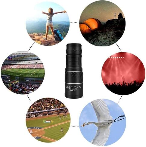 Portable Binoculars High Power Telescope 40x60/35x50/16x52 Hd Zoom Optic Lens Day Travel Tourism Scope Binoculars Scope in Saudi Arabia