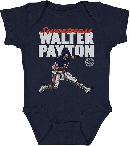 500 LEVEL Walter Payton Baby Clothes - Walter Payton Hurdle in Saudi Arabia