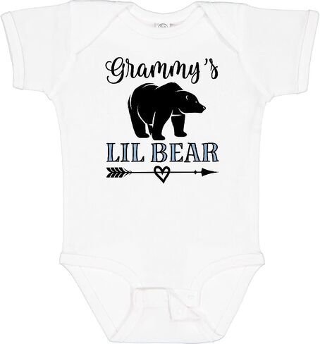 inktastic Grammy Lil Bear Grandson Baby Bodysuit in Saudi Arabia