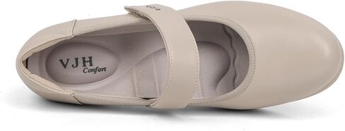 VJH Confort Women's Mary Jane Pumps Low Block chunky keel round rowy the tee star in Kuwait