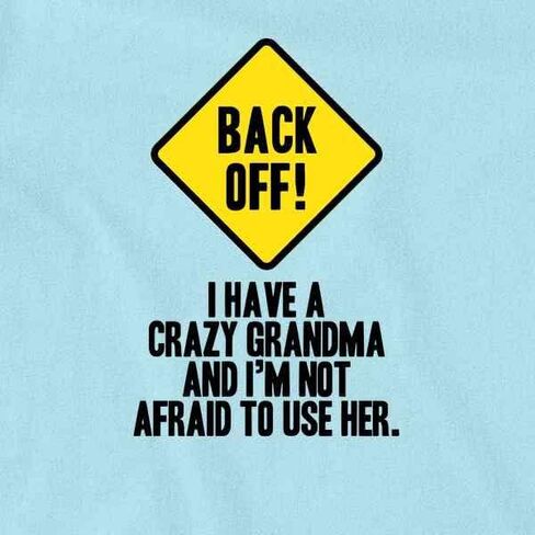 Pop Threads Back Off I Have A Crazy Grandma Gift For Mom Infant Baby Boy Girl Bodysuit in Saudi Arabia