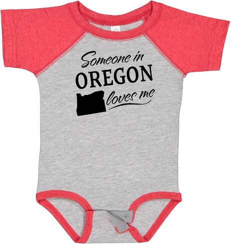 inktastic Someone in Oregon Loves Me Baby Bodysuit in Saudi Arabia