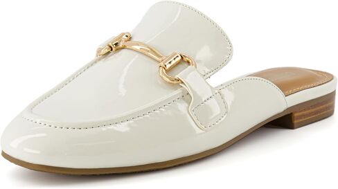 CUSHIONAIRE Women's Yates Buckle Slip On Mule +Memory Foam, Wide Widths Available in Saudi Arabia