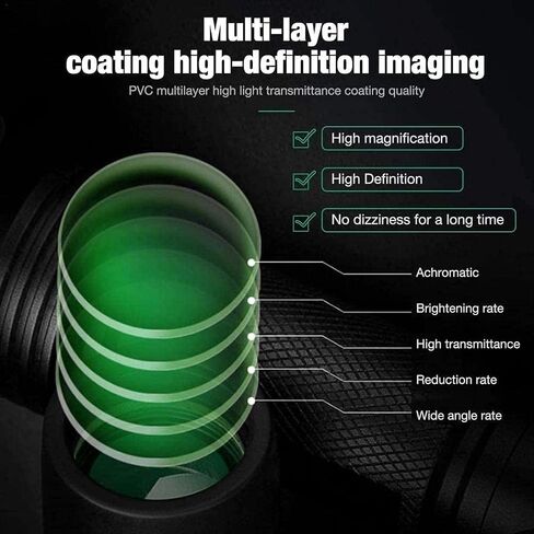 أحاديات التلسكوب 16 × 50 حدة عالية الدقة مع Tripod للهواتف منخفضة الرؤية الليلية الليلية تناسب الطيور المشي لمسافات طويلة سفر النجوم الحفلات الرياضية in Saudi Arabia