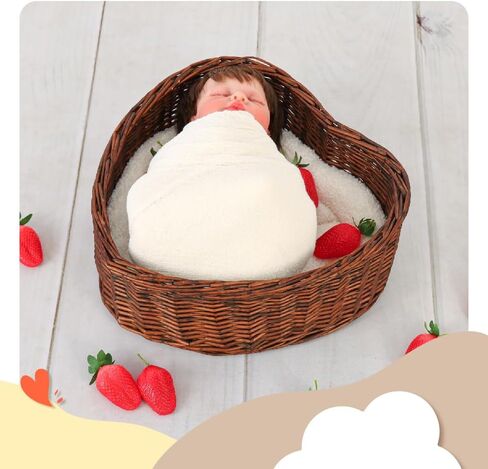 Kate Newborn Photography Props&Wood Texture Floor Mat(5x4ft) in Saudi Arabia