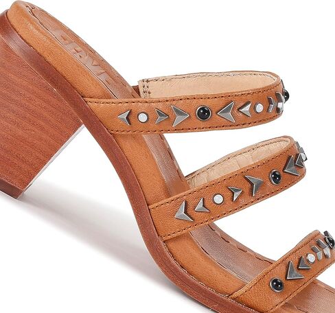 Frye Women's Estelle Studded Slid Stud Leather Sandal in Saudi Arabia