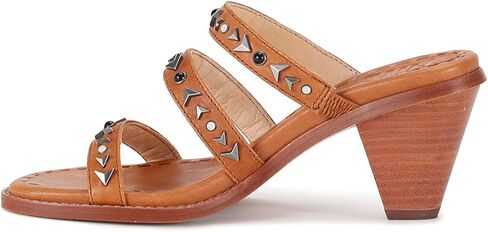 Frye Women's Estelle Studded Slid Stud Leather Sandal in Saudi Arabia