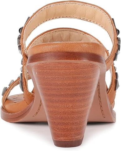 Frye Women's Estelle Studded Slid Stud Leather Sandal in Saudi Arabia
