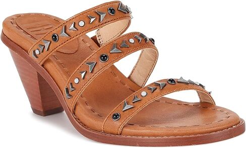 Frye Women's Estelle Studded Slid Stud Leather Sandal in Saudi Arabia