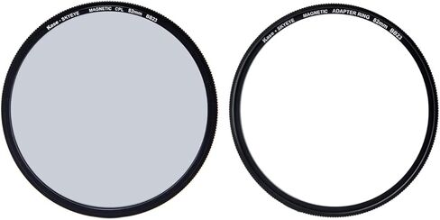 Kase Skyeye 82mm CPL Magnetic MC Optical Glass Filter Incl Adapter 82 in Saudi Arabia