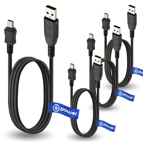 T POWER 4 x pcs USB Cable for Polaroid Camera iZone MP3 MP4 Replacement Spare Power Cord Charging Sync Data Cable in Saudi Arabia