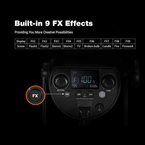 Godox SL150BII BI-COLOR LED ضوء (2500-6500K ، 150W) in Saudi Arabia