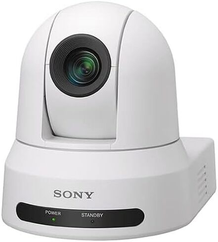 Sony SRG-X40UH 4K/HDMI/USB Optical 40x Zoom PTZ Camera مع POE + (أبيض) (SRG-X40UH/W) + CAT5E Ethernet Cable + مجموعة تنظيف-حزمة (متجددة) in Saudi Arabia