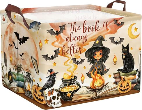 Magic Hat Bat Baby Gift Basket Basket Clappsible Complike Compery Boy For Boy Girl Book Book Shelf Basket Bin for Kid Room ، Owl ، 36L in Saudi Arabia