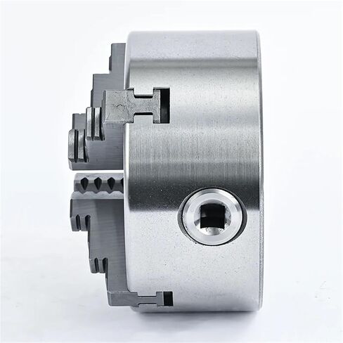 4 Jaw Lathe Chuck 125mm Big Bore 38mm 4 Jaw Self-Centering Chuck K12-125 Metal Chuck Scroll Chuck for Mini Lathe WM210V in Saudi Arabia