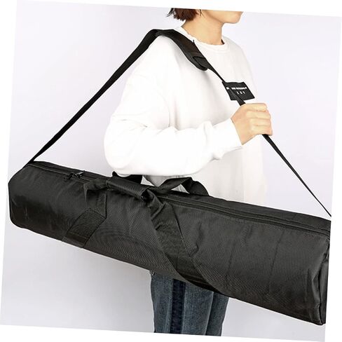 POPETPOP Portable Tripod Carrying Case Bag Handle Heavy Duty Oxford Cloth Storage Pouch for Photography Equipment for Cameras and Accessories Black in Saudi Arabia