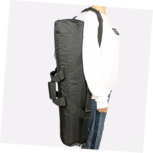 POPETPOP Portable Tripod Carrying Case Bag Handle Heavy Duty Oxford Cloth Storage Pouch for Photography Equipment for Cameras and Accessories Black in Saudi Arabia