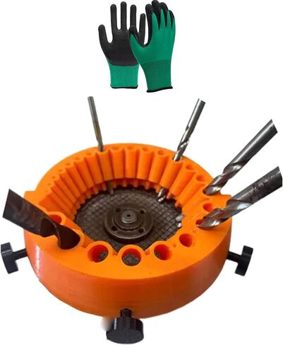 Drill Bit Sharpener, Power Drill Bit Grinding Attachment, Old Drill Bit Grinder, Giant Blade Angle Grinder for Grinding Drill Bits, 2 to 13 Mm Drill Bits for Grinding 125 Mm Grinder in Saudi Arabia