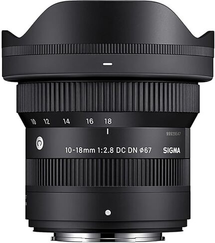 Sigma 10-18mm F2.8 DC DN لـ X Mount (متجدد) ، أسود in Saudi Arabia