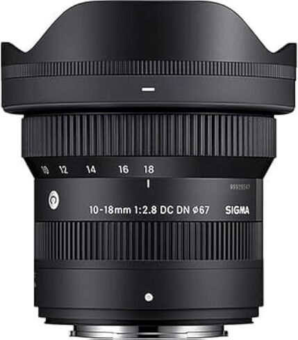 Sigma 10-18mm F2.8 DC DN لـ X Mount (متجدد) ، أسود in Saudi Arabia