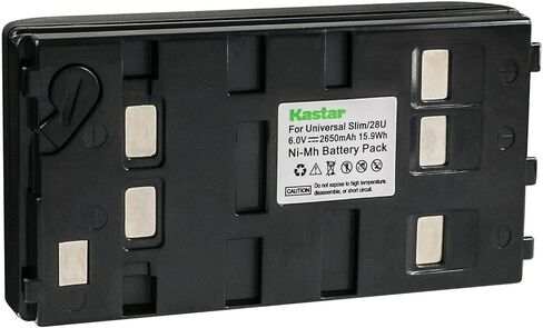 Kastar 2-Pack Battery Replacement for Panasonic BP-18 HHR-V20A/1B HHR-V40A/1B Battery Panasonic NV-S950PN NV-S99 NV-SX30EG NV-SX50EG NV-V10E NV-VJ57 NV-VJ66 NV-VJ77 NV-VJ78 NV-VJ98 NV-VX33EG NV-VX55EG in Saudi Arabia
