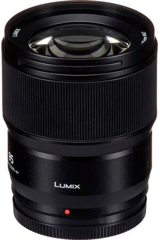 Panasonic Lumix S 85mm F/1.8 Lens (S-S85) حزمة بما في ذلك: مجموعة مرشح 3 قطع ، قبعات عدسة ، حقيبة عدسة ، حارس كاب ، مجموعة تنظيف كاملة in Saudi Arabia