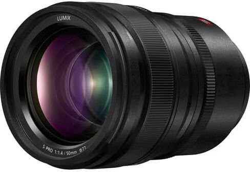 Panasonic Lumix S Pro 50mm F/1.4 Lens (S-X50) حزمة بما في ذلك: مجموعة مرشح 3 قطع ، قبعات عدسة ، حقيبة عدسة ، حارس كاب ، مجموعة تنظيف كاملة in Saudi Arabia