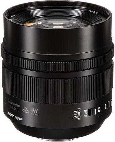 Panasonic Leica DG Nocticron 42.5mm f/1.2 عدسة (H-NS043) بما في ذلك: مجموعة مرشح 3 قطع ، قبعات عدسة ، حقيبة عدسة ، حارس كاب ، مجموعة تنظيف كاملة in Saudi Arabia